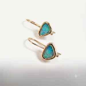 Blue Opal Earrings​