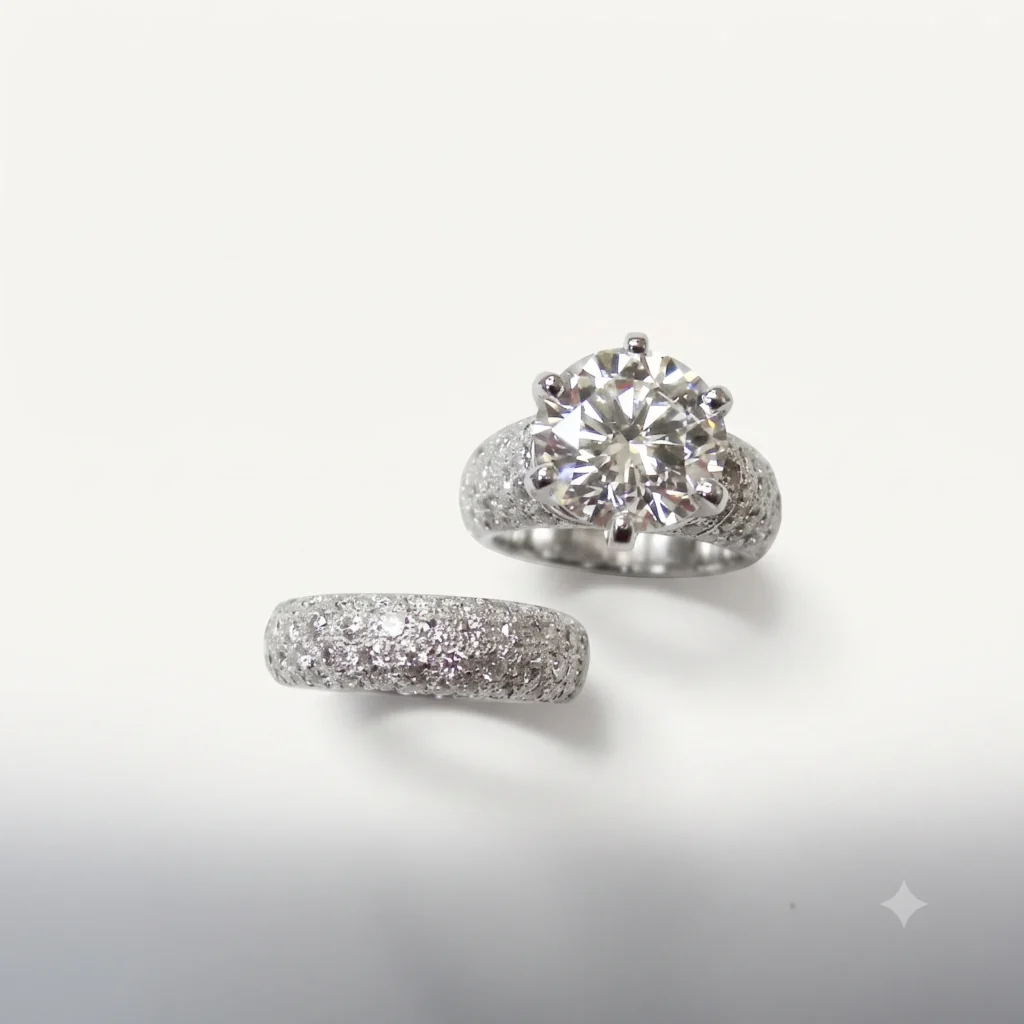 wedding set ring