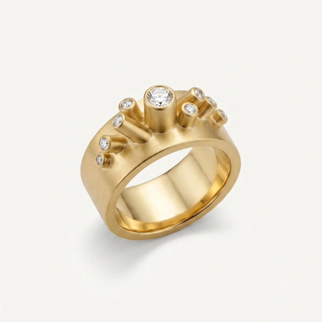 yellow gold bezel